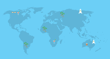  holiday destination with maps