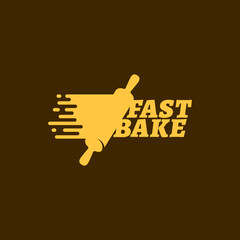 Poster - Fast bake logo