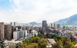 View of the downtown of Santiago, Chile