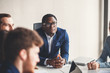 © alfa27 - Businessman presenting to colleagues at a meeting