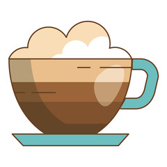 coffee cup isolated icon vector illustration design