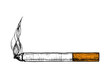 illustration of cigarette