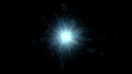 Wall Mural - 4k Abstract power explosion energy halo fire rays laser vortex universe star background.