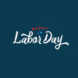 © IrisImages - Happy Labor Day Text Vector