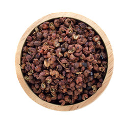 Sticker - Sichuan pepper isolated on white background