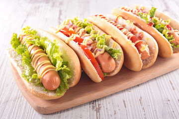 Wall Mural - hot dog