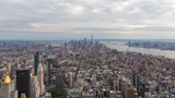 Fototapeta Nowy Jork - Vue depuis l'Empire State Building