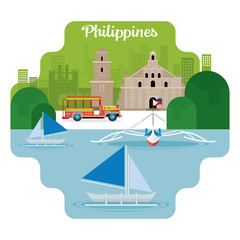 Wall Mural - Philippines Travel and Attraction