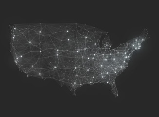 Poster - Telecommunication - USA - Gray