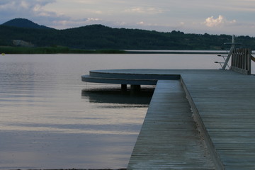  Abendstimmung am See