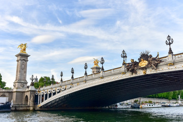 Sticker - Alexandre III Bridge - Paris, France