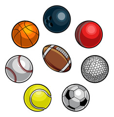 Poster - Sports Balls Set