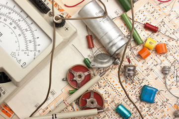 multimeter and electronic component