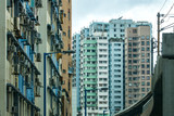 Fototapeta Niebo - Hong Kong Buildings