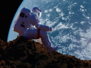 the astronaut