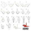 step by step instructions how to make origami A Bird.