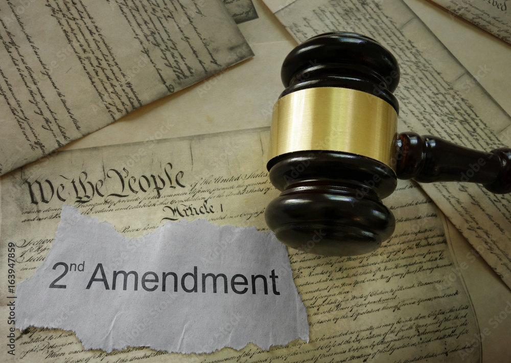 Second Amendment concept Stock Photo | Adobe Stock