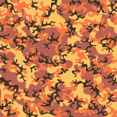 Wall Mural - Background of camouflage pattern