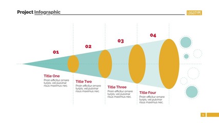 Sticker - Funnel Infographic Slide Template