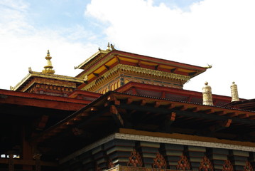 Poster - Views of Punakha Dzong in Bhutan