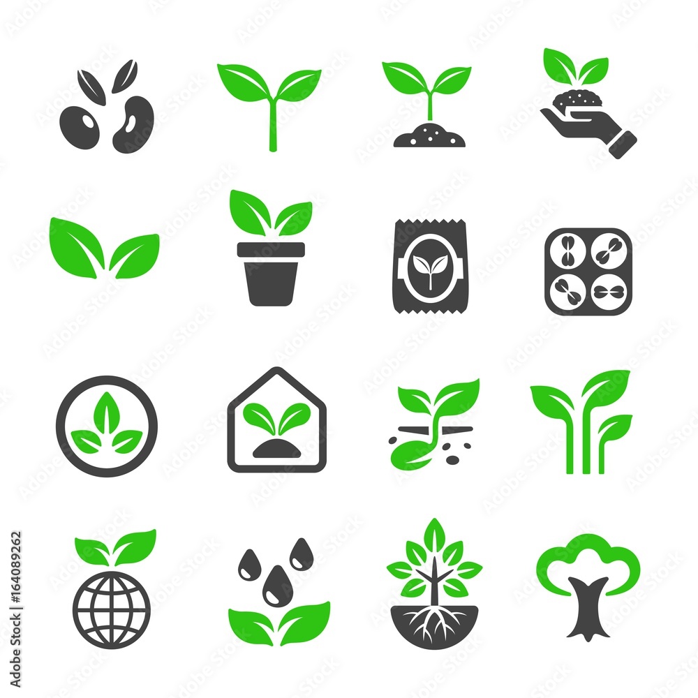 plant icon Stock Vector | Adobe Stock
