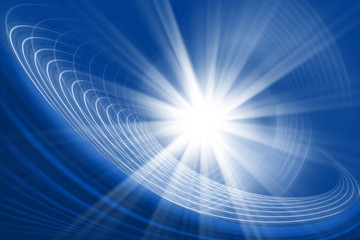 Wall Mural - conceptual background image of abstract lights.