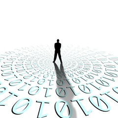 Wall Mural - conceptual image of searching for business opportunity