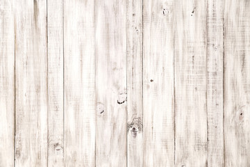 vintage white wood planks texture background