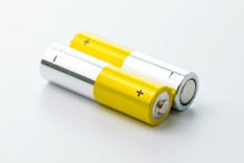 Yellow Alkaline Batteries