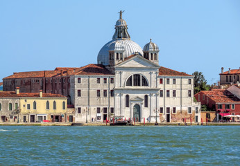 Fototapete - Venice - Zitelle Church on Giudecca island