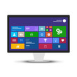 © gooddesign10 - Monitor with white background