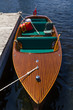 © Les Palenik - Classic wooden boat at a dock