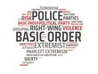 EXTREMISM - image with words associated with the topic EXTREMISM, word, image, illustration