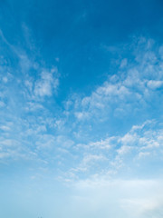 blue sky with clouds