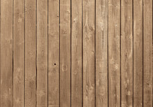 F Wall Made Of Wooden Planks