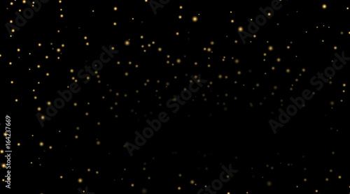 Night Sky With Gold Stars On Black Background Dark Astronomy Space Template Galaxy Starry Pattern Wallpaper Shiny Golden Stars Night Sky Universe Cosmos Stars Wallpaper Vector Illustration Buy This Stock Vector