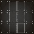 © digiselector - Decorative frames and borders rectangle proportions set 5