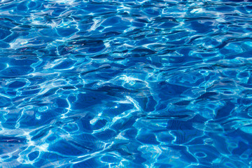 Sticker - The smooth water in the pool as a background