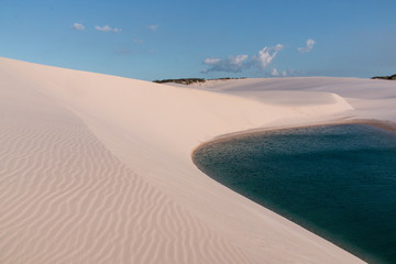  The Sand Dunes of Northeast Brazil Known as Lençóis Maranhenses 