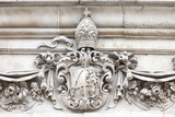 18th century St Paul Cathedral, details, London, United Kingdom.