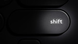 Fototapeta Niebo - Shift Button on Computer Keyboard