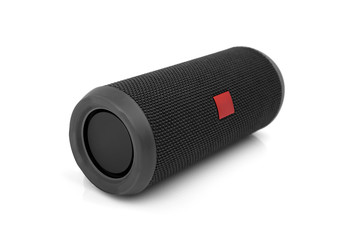 Bluetooth portable speaker on white