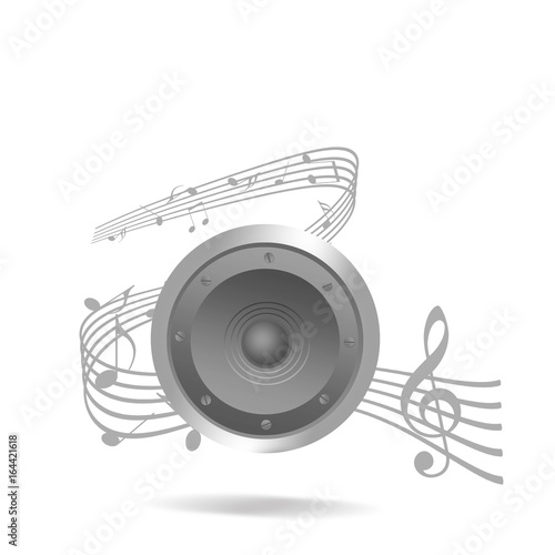 五線譜 リスニング スピーカー 音楽鑑賞 Adobe Stock でこのストックイラストを購入して 類似のイラストをさらに検索 Adobe Stock