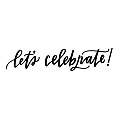 Sticker - Let's Celebrate