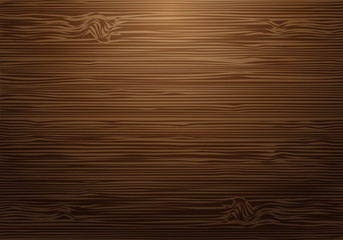 Abstract brown wood wall with light background texture vector illustration.