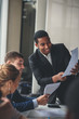 © alfa27 - Image of African-American business leader in working environment