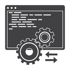 Wall Mural - computer programming, application programming interface api , building application software