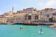 Old Town And Port Of Jaffa Of Tel Aviv City, Israel.