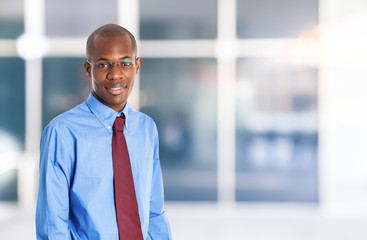 Wall Mural - Portrait of a businessman