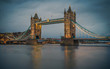 © zgphotography - London, England - The world famous Tower Bridge at blue hour